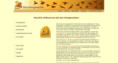 Desktop Screenshot of die-honigmacher.de